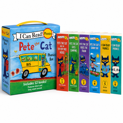 Pete the cat book set