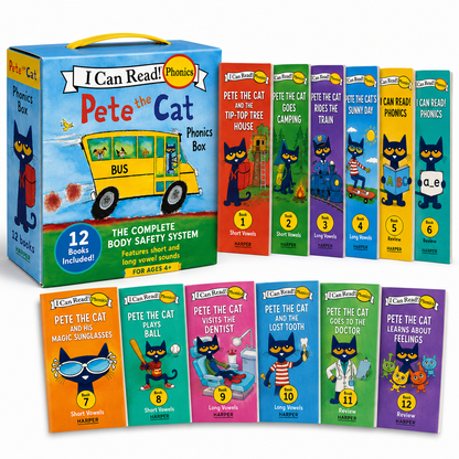 Pete the cat book set