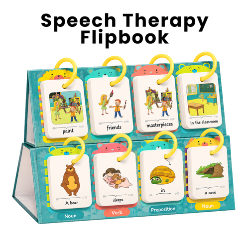 Speech therapy flipbook