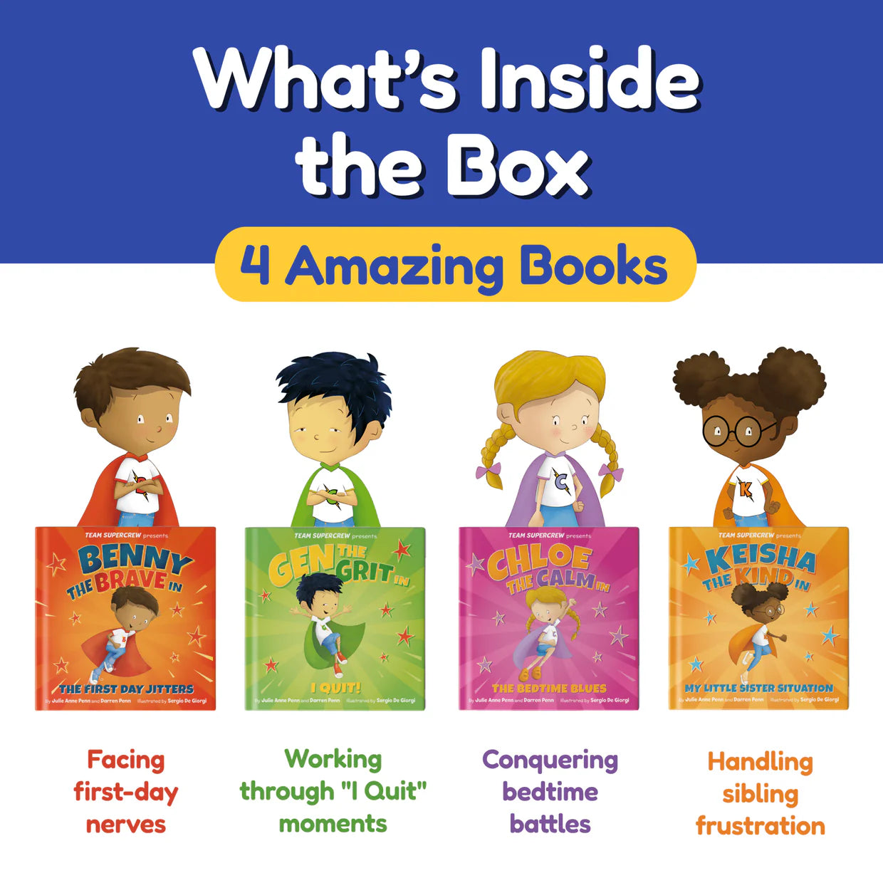 Emotions and Powers - 4 Book Box Set (books 1-4)