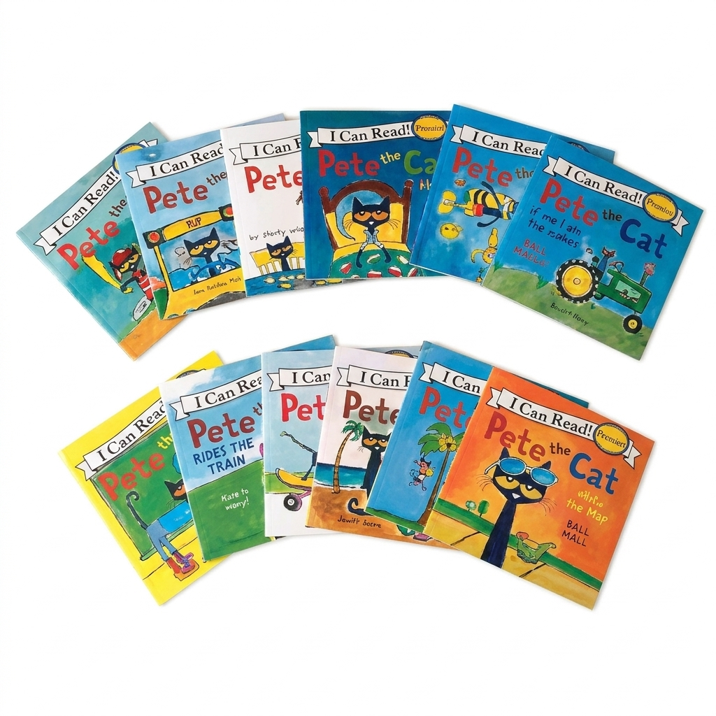 Pete the cat book set