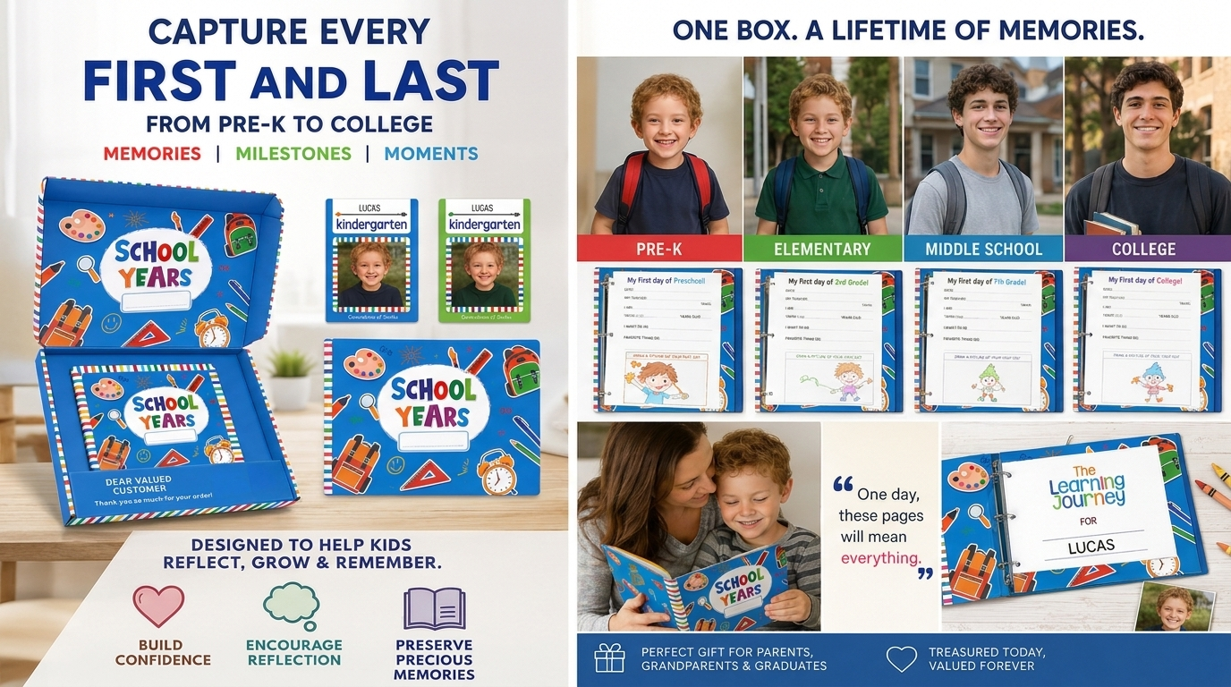 School Years Memory Box Set